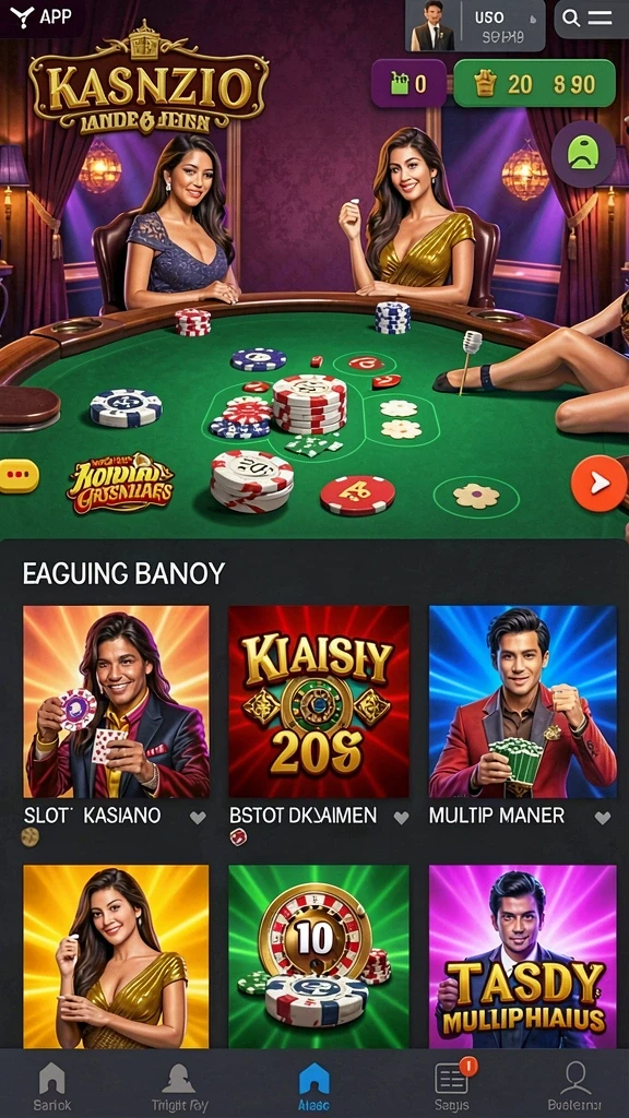 nabob77 - Karakter yang beragam dengan kemampuan unik.
