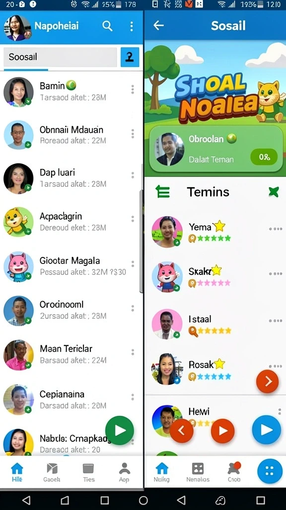 rajabotak - Screenshot menunjukkan karakter utama dalam aksi seru.